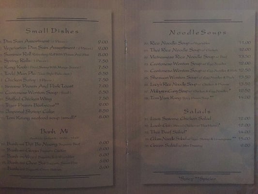 Menu photo 3 Lucy Chang Brasschaat, VAN