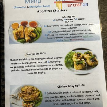 Laksa Nola - Menu 3/24 - Burmese Near Me - New Orleans, Louisiana Laksa Nola - Menu 3/24 - Burmese Near Me - New Orleans, Louisiana
