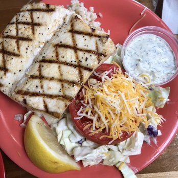 Coconuts Fish Cafe - Grilled Ono - lemon pepper (4 stars) - not bad for $15 - Seafood Near Me - Kihei, Hawaii Coconuts Fish Cafe - Grilled Ono - lemon pepper (4 stars) - not bad for $15 - Seafood Near Me - Kihei, Hawaii