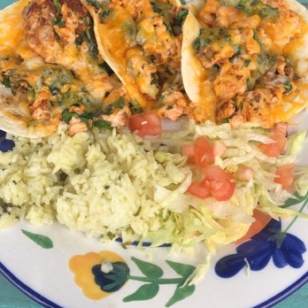 Gina's Cantina - Drunken salmon taco special - Mexican Near Me - Millersville, Maryland