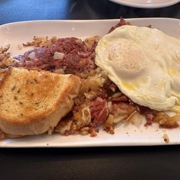 Cornbeef and eggs Cornbeef and eggs