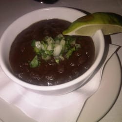 SubTerra Kitchen & Cellar - Black bean soup. So good!