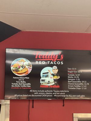 Teddy's Red Tacos by null