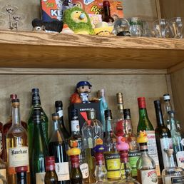 decor and bottles