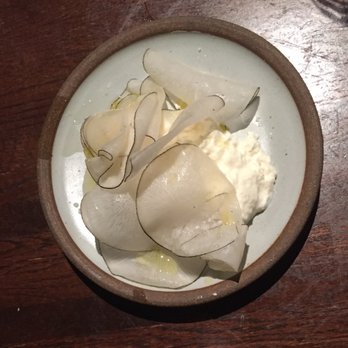 Cucina 24 - Stracciatell with Black Radish - Italian Near Me - Asheville, North Carolina