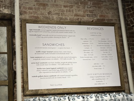 Menu photo 7 maman New York, NY