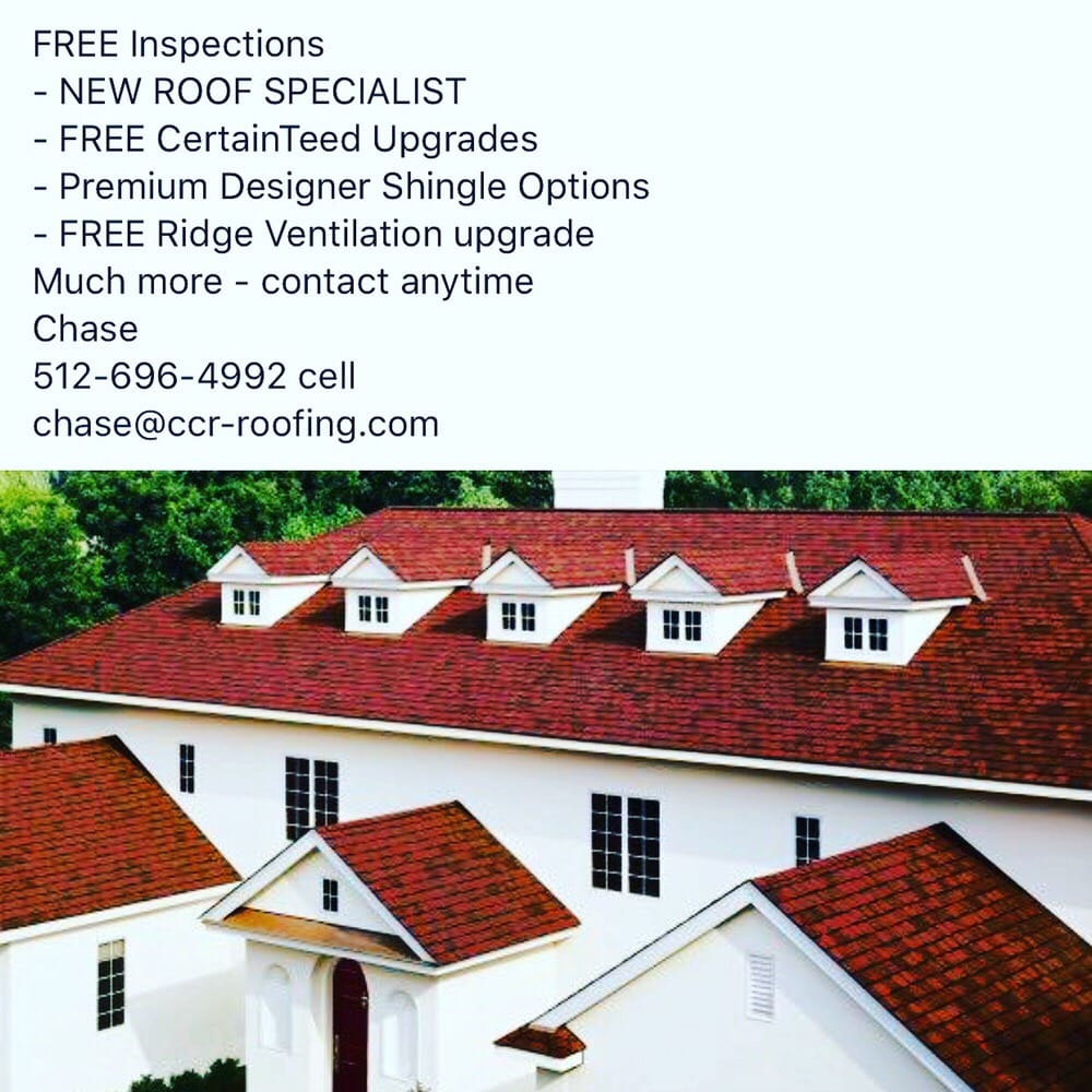 Slide of CCR Roofing