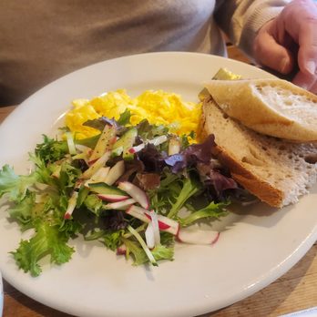 Le Pain Quotidien - Scrambled eggs and artisanal bread ... a hit! Side salad ... a miss! - Bakeries Near Me - Fairfax, Virginia Le Pain Quotidien - Scrambled eggs and artisanal bread ... a hit! Side salad ... a miss! - Bakeries Near Me - Fairfax, Virginia