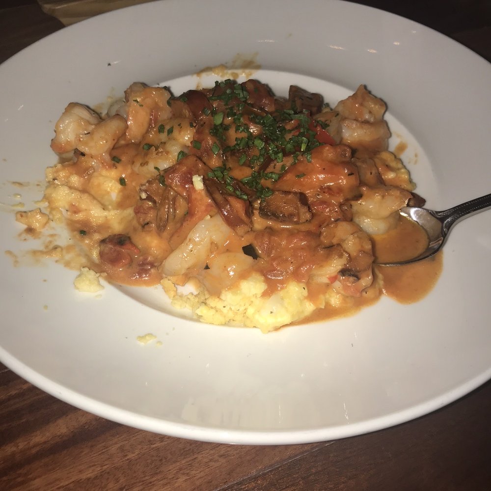 Seasons 52 - Southern style shrimp and grits - New American Near Me - Houston, Texas