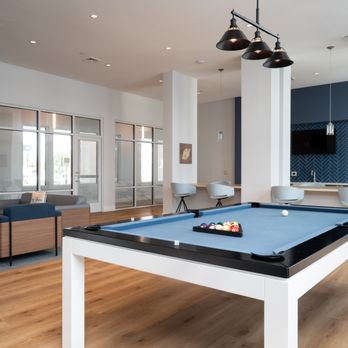 Shoregate - Pool table in lounge area. - Apartments Near Me - Bay Shore, New York Shoregate - Pool table in lounge area. - Apartments Near Me - Bay Shore, New York