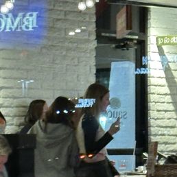 People lined up waiting for sauce to figure out how to run a business People lined up waiting for sauce to figure out how to run a business