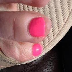 Young Nails - The pedicure results from this salon