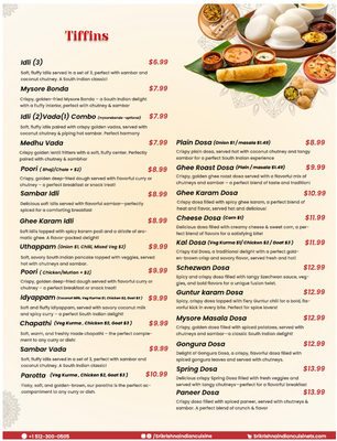 Menu photo 2 Sri Krishna Round Rock, TX