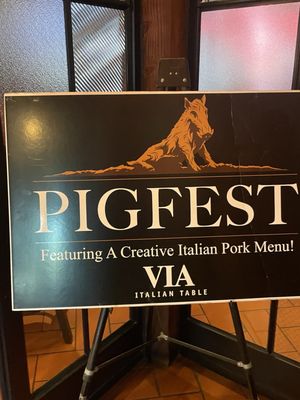 Via Italian Table by null