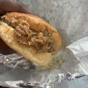 Buc-ee's - Pulled pork sandwich - Gas Stations Near Me - Daytona Beach, Florida Buc-ee's - Pulled pork sandwich - Gas Stations Near Me - Daytona Beach, Florida