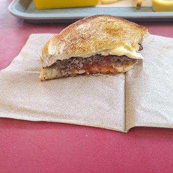 Hardee's - Part of a Frisco melt - Fast Food Near Me - Greenfield, Indiana