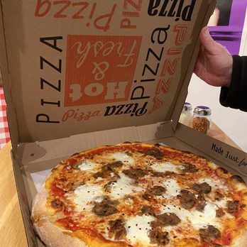 Garcon Super Slice Pizza Parlor - Meatball burrata - Pizza Near Me - Salem, Massachusetts