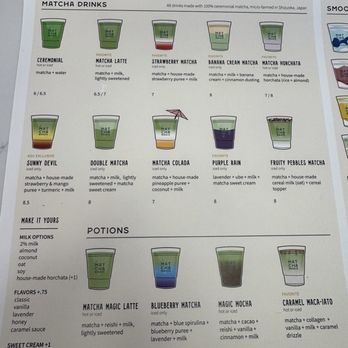 Matcha Magic - Menu - Coffee & Tea Near Me - Tempe, Arizona