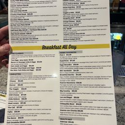 New menu New menu