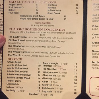 Red Sage - Bar menu - New American Near Me - Santa Fe, New Mexico