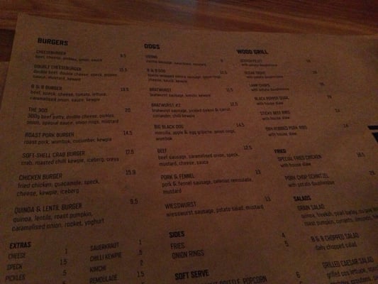 Menu photo 4 Bread & Bone Wood Grill Adelaide, SA