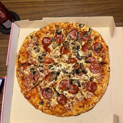 Hungry Howie's Pizza & Subs - Large pepperoni w/ mushroom
