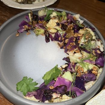P6 - This cabbage app was actually delicious @nhueats_ - Cocktail Bars Near Me - Austin, Texas