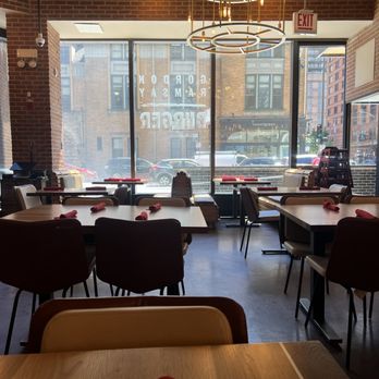 Gordon Ramsay Burger - Front Dining area - Salad Near Me - Chicago, Illinois