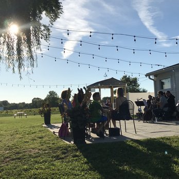 Spencer Farm Winery - Concert on the patio, what a beautiful evening - Wineries Near Me - Noblesville, Indiana Spencer Farm Winery - Concert on the patio, what a beautiful evening - Wineries Near Me - Noblesville, Indiana