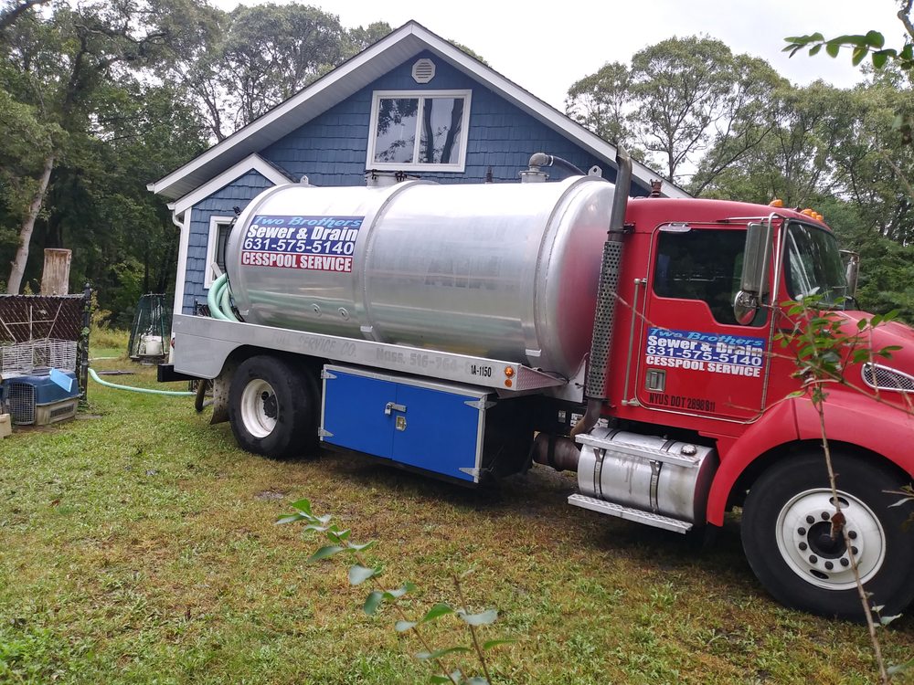 Slide of Two Brothers Sewer & Drain Cesspool Service