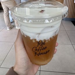 Yogurt Cloud Lychee Jasmine Tea