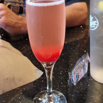 SS Dockside Cafe And Pub - My Strawberry Mimosa - American Near Me - Branson, Missouri