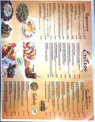 Menu photo 2 Aladdin Mediterranean Cuisine & Catering Claremont, CA Menu photo 2 Aladdin Mediterranean Cuisine & Catering Claremont, CA