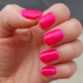 Premium Nail Salon - Couldn't be more happy! The color is hot pink. - Nail Salons Near Me - Glendora , California Premium Nail Salon - Couldn't be more happy! The color is hot pink. - Nail Salons Near Me - Glendora , California