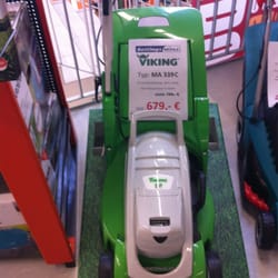 Bettings Mühle - Lithium Ion battery powered lawnmower. #timages #umwelt #Germany Enjoy.
