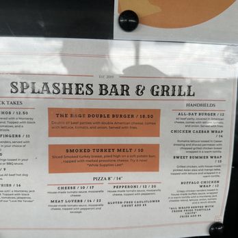 Nona Adventure Park - Food menu - Water Parks Near Me - Orlando, Florida Nona Adventure Park - Food menu - Water Parks Near Me - Orlando, Florida
