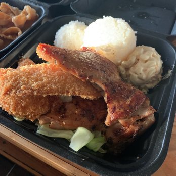 Shaka - Fried White Fish and BBQ Chicken Combo - Hawaiian Near Me - The Colony, Texas Shaka - Fried White Fish and BBQ Chicken Combo - Hawaiian Near Me - The Colony, Texas