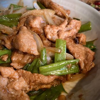 Sichuan Impression - Stir-Fried Angus beef with Scallions葱爆安格斯牛眼 - Szechuan Near Me - Alhambra, California Sichuan Impression - Stir-Fried Angus beef with Scallions葱爆安格斯牛眼 - Szechuan Near Me - Alhambra, California
