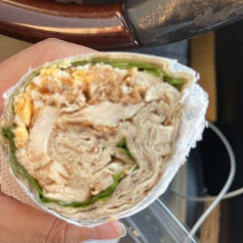 Chick-fil-A - Mostly bread in the wrap. Barley any chicken or any other ingredients - Chicken Shop Near Me - Wake Forest, North Carolina