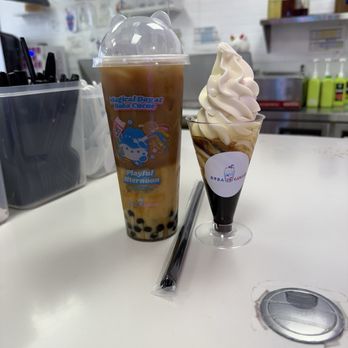 Boba Cucue - Brown sugar, Boba with the Boba ice cream - Bubble Tea Near Me - Marana, Arizona Boba Cucue - Brown sugar, Boba with the Boba ice cream - Bubble Tea Near Me - Marana, Arizona