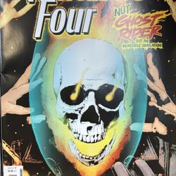 Fantastic Four collab with Ghost Rider