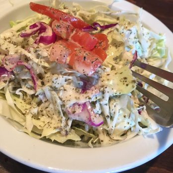 Mediterranean Bistro - Cabbage side salad served with the lunch item - Mediterranean Near Me - Porter Ranch, California Mediterranean Bistro - Cabbage side salad served with the lunch item - Mediterranean Near Me - Porter Ranch, California