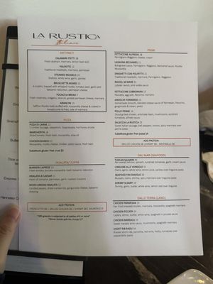 Menu photo 4 La Rustica Oak Point, TX