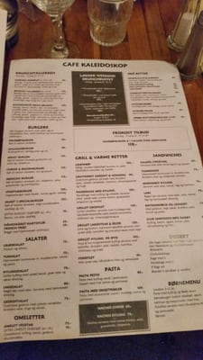 Menu photo 2 Café Kaleidoskop Frederiksberg, 