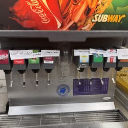 Subway - At least they have Dr. pepper!