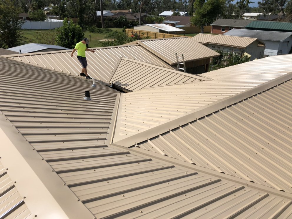 Slide of Old Town Roofing
