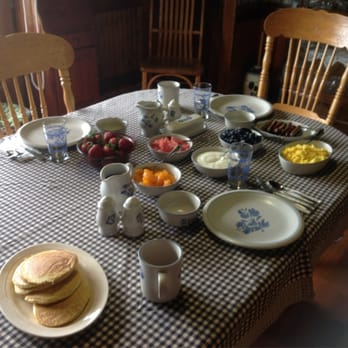 Mountain View Dairy Bed & Breakfast - One of the exceptional fresh breakfasts. Different every day!! - Bed & Breakfast Near Me - Irasburg, Vermont Mountain View Dairy Bed & Breakfast - One of the exceptional fresh breakfasts. Different every day!! - Bed & Breakfast Near Me - Irasburg, Vermont