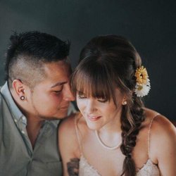 Katie Burns Artistry - Hair and makeup for this gorgeous bride!