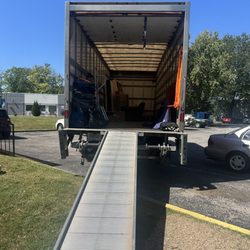 The Firemen Moving - The "full truck" they couldn't take my untapped boxes on because they wouldn't stack. Who needs them to stack?