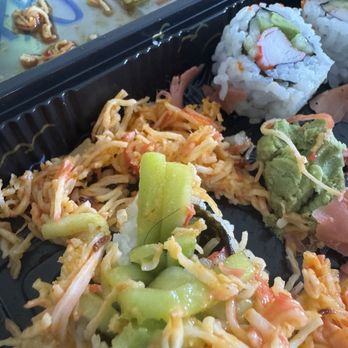 Yokohama Japanese Restaurant - Sadly ate majority of the roll then when I went for the last bite I see this.... ): - Japanese Near Me - Brandon, Florida Yokohama Japanese Restaurant - Sadly ate majority of the roll then when I went for the last bite I see this.... ): - Japanese Near Me - Brandon, Florida